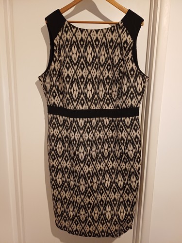 Bhs black print - black, size