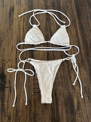 Beige petite bikini size - petite,