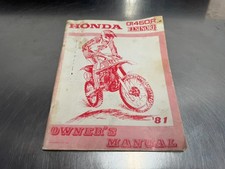 1981 Honda CR450R elsinore