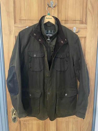 Barbour ogston wax jacket - ogston,