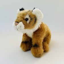 Dowman Soft Touch Fuzzy Tiger