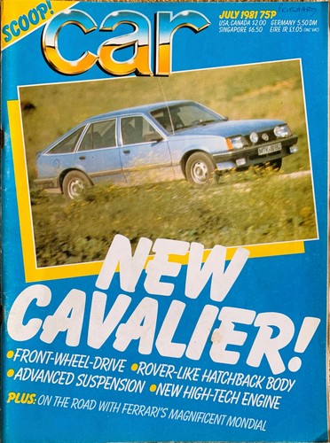 Car magazine jul 1981 - car,