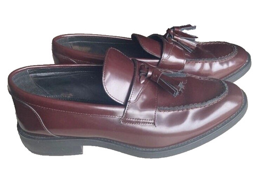 Zara burgundy stylish tassel - burgundy,