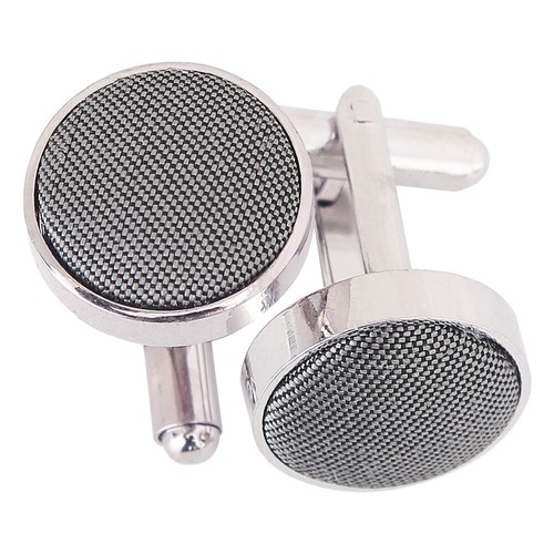 Mens cufflinks plain shantung - mens,