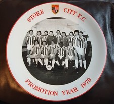 Stoke City Promotion 1979 Commemorative Plate  - Limited Edition - Exc Cond