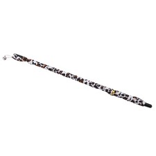 Hot 1Pc Cat Funny Toy Teaser Stick Chaser Wand Leopard Print Tail With Bell