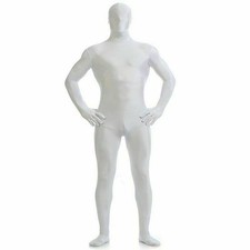 Party Fancy Costume Invisible Morph Suit Full Body Spandex Jumpsuit  Adults Kids