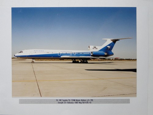 Ariana afghan airlines tupolev - afghan,
