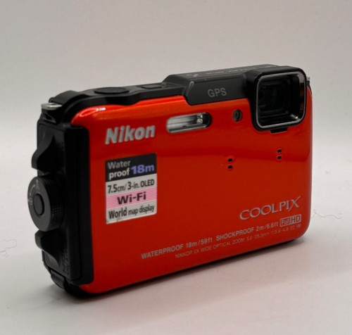 Nikon coolpix aw110 16mp - coolpix,