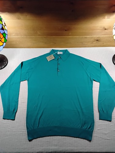 John smedley teal bradwell - teal,