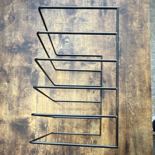 Black metal tier - metal, 5-tier