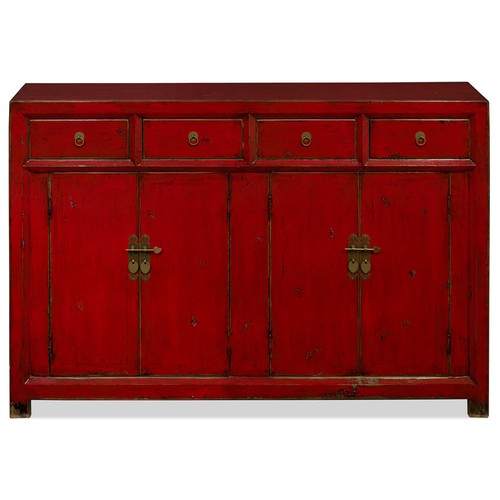 Seller distressed red - -,