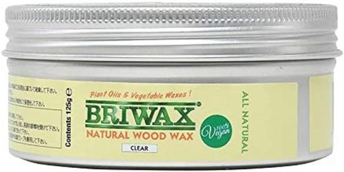 Briwax natural wood wax - wood, clear