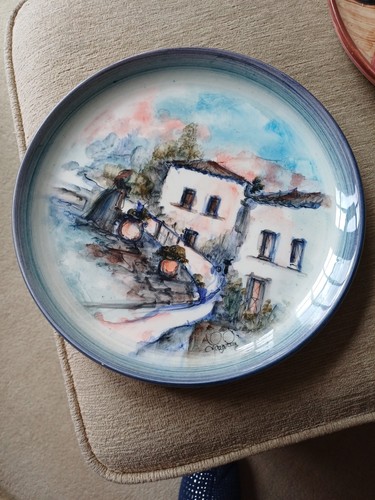 Decorative greek wall plate - greek,