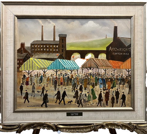 Old master signed lowry - old,