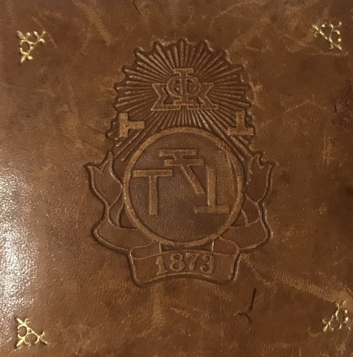 Phi sigma kappa leather - sigma,