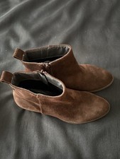 Red or Dead Dark Brown Suede