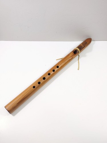 Native american wood flute - native,