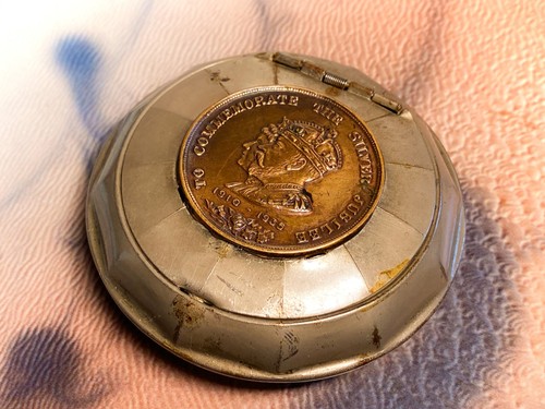 King george 1935 - v, silver