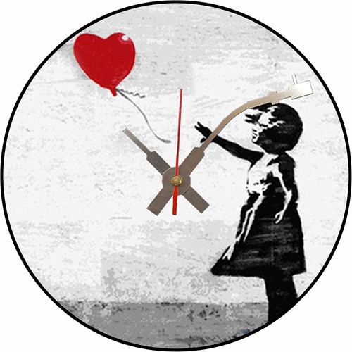 Iconic vinyl record wall clock - iconic,