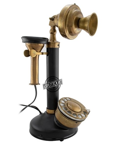 Candlestick old style - candlestick, phone