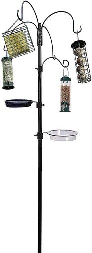 Bird feeder station garden - feeder,