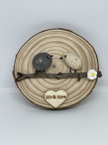 Rustic love birds - birds, mr