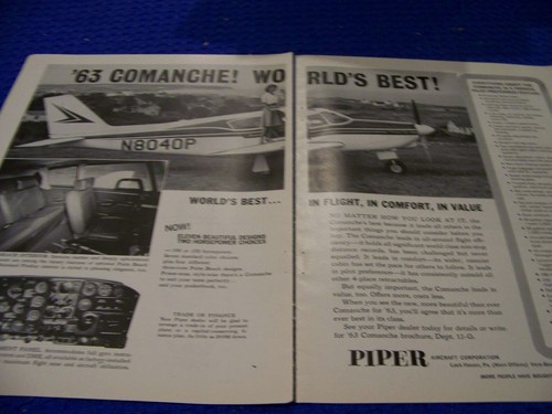 1963 piper comnche 180 - 1963:,