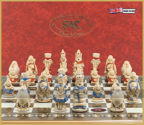 Sac alice wonderland chess - alice,