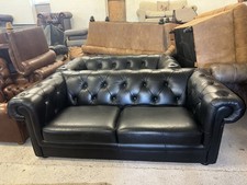 DFS Chesterfield Black Real