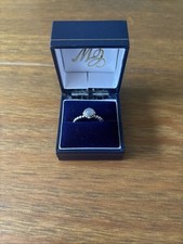 PANDORA PINK BEADED RING S925