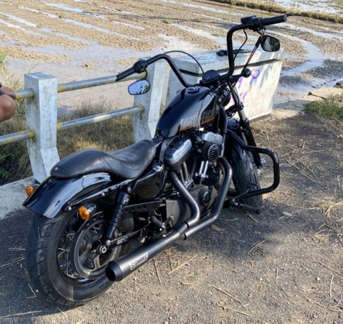 Exhaust into for harley - into,