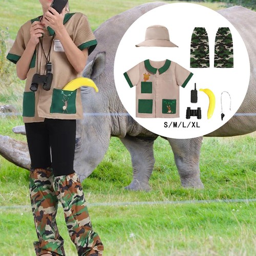 Kids explorer costume set - explorer,