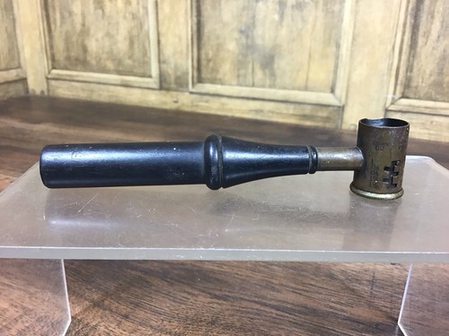 Antique brass black powder - brass,