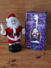 1990's Vintage   24cm  10"  Musical   SANTA