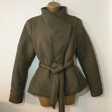 Ted Baker Jacket Size 10 2 Womens Coat Quilted Rosemia Smart Belted 38 Classic