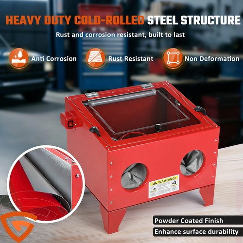 Portable sand blaster - blaster, 90l