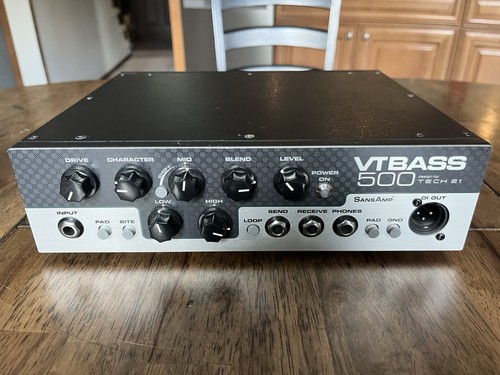 Tech 500 bass amp head - tech, vt-500