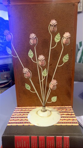 Vintage rosebud metal - rosebud, photo