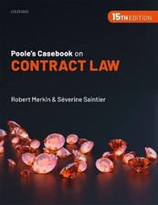 Poole's Casebook on Contract