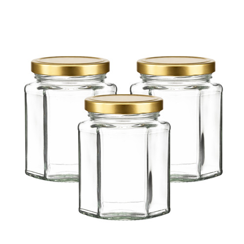 280ml hexagonal glass - glass, &