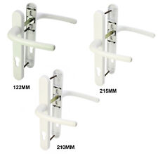 UPVC 92PZ External / Front Door Handle: Sprung 122mm, 210mm & 215mm Centres