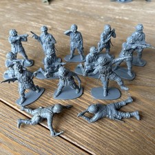 Airfix Toy Soldiers US Paratroops WW2 Bundle x14:  1/32 Scale 54mm Plastic 1970s