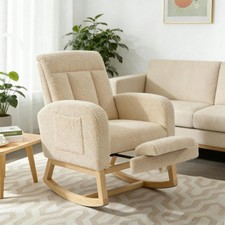 Modern rocking recliner - recliner, chair