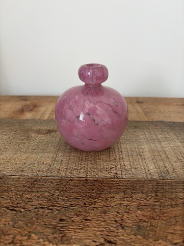 Signed mdina glass pink - glass,