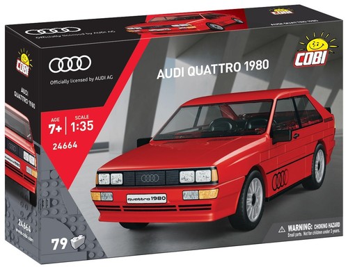 1980 cobi 24664 audi quattro - 1980,