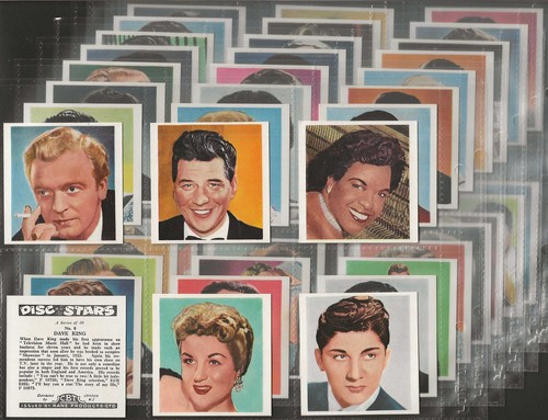 Kane full set disc stars - stars, 1960
