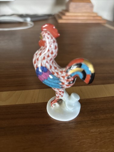 Herend porcelain cockerel - herend,