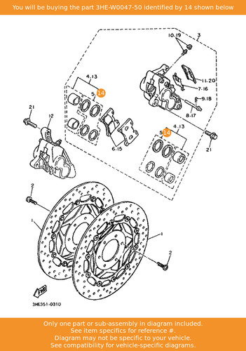 Yamaha caliper seal kit - caliper,