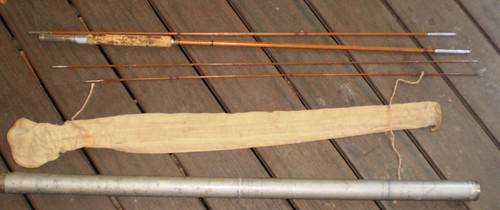 Vintage 3pc bamboo cane - bamboo,